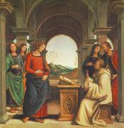 PERUGINO, Pietro, The Vision of St. Bernard af